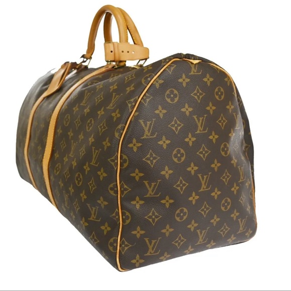 Authentic Louis Vuitton Keepall 55 Monogram Canvas - Picture 2 of 14
